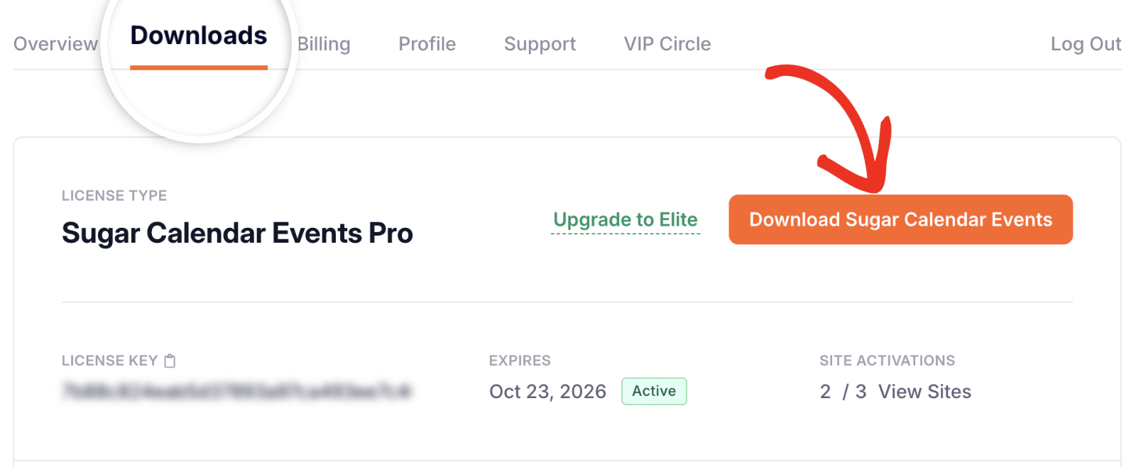 Download the Sugar Calendar Events plugin