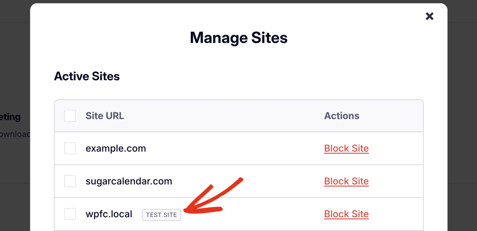 test-site - Sugar Calendar Test site