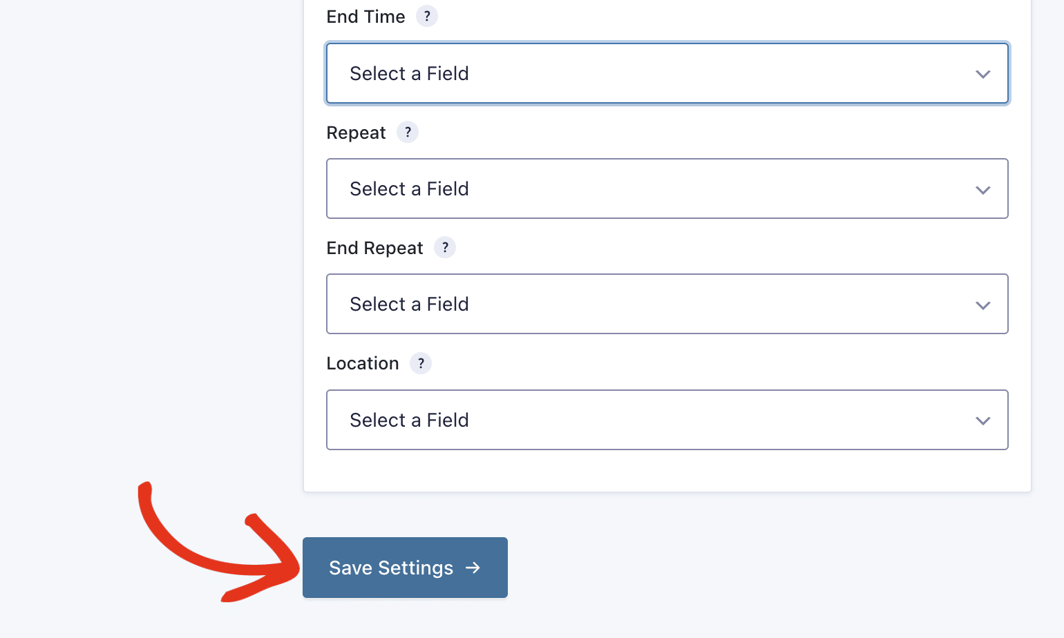 Click Save Settings