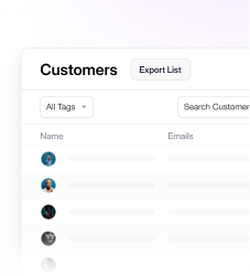 Track customer history