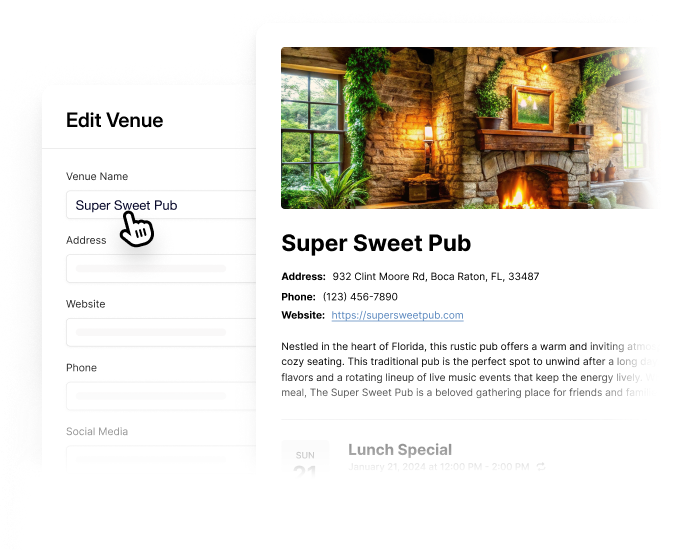 Event venues