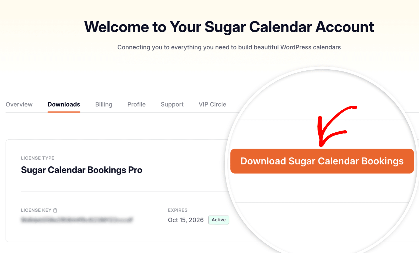 Download Sugar Calendar Bookings addon