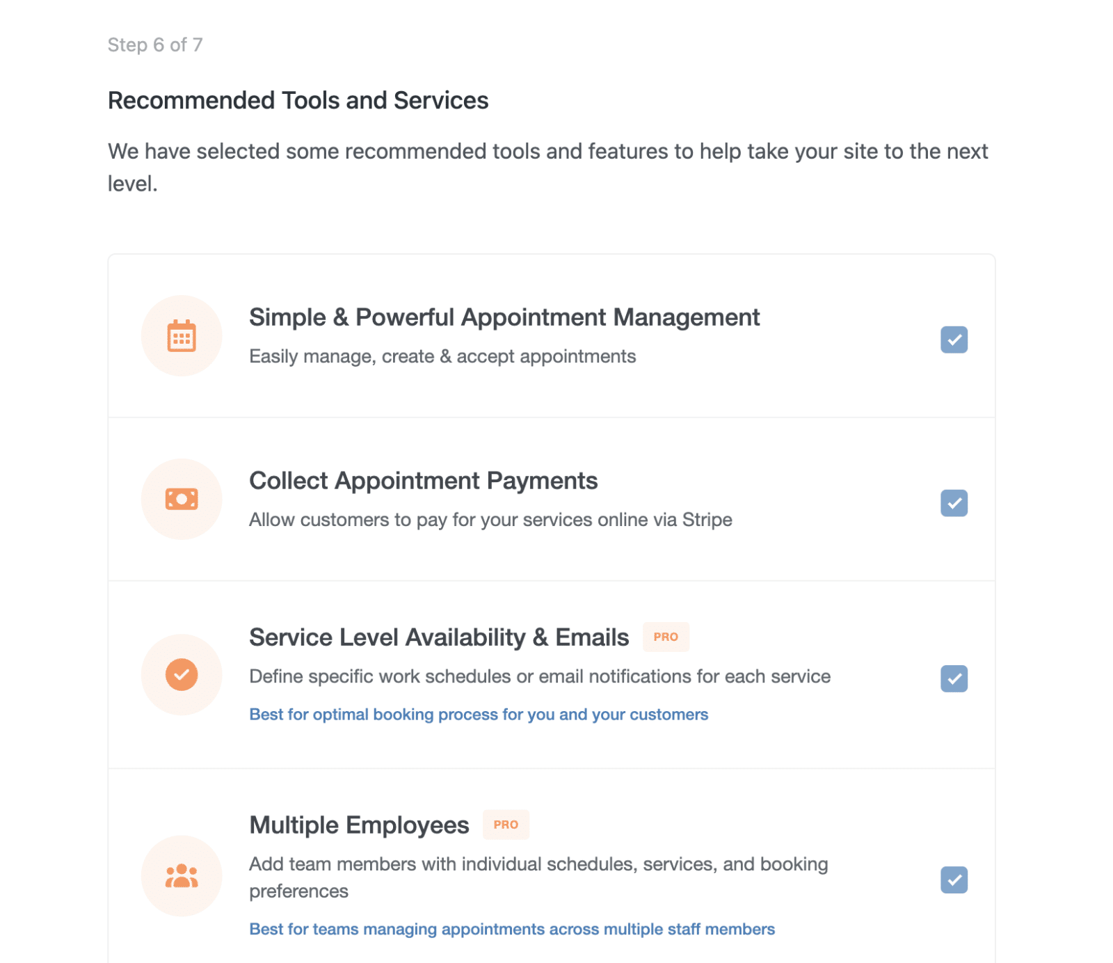 Recommended tools and services