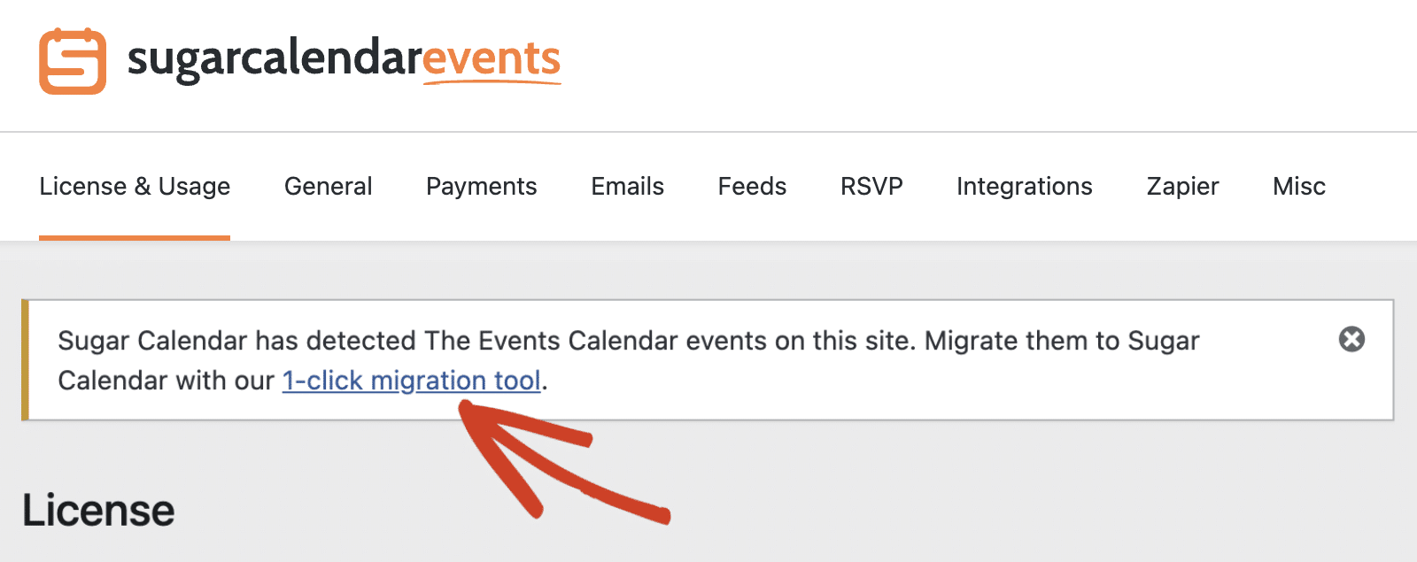 1-click migration tool