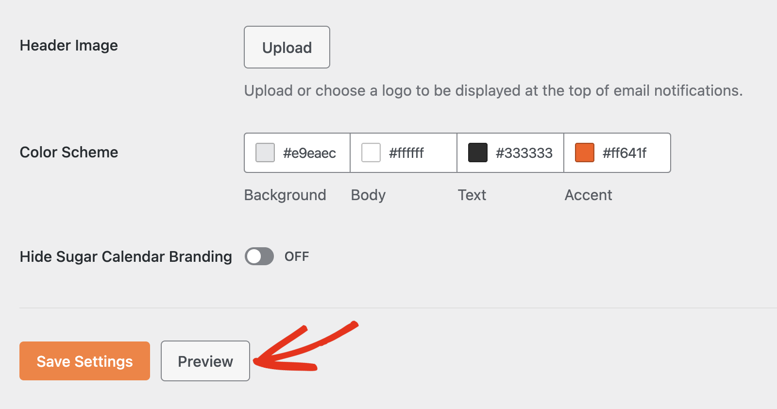 Preview changes